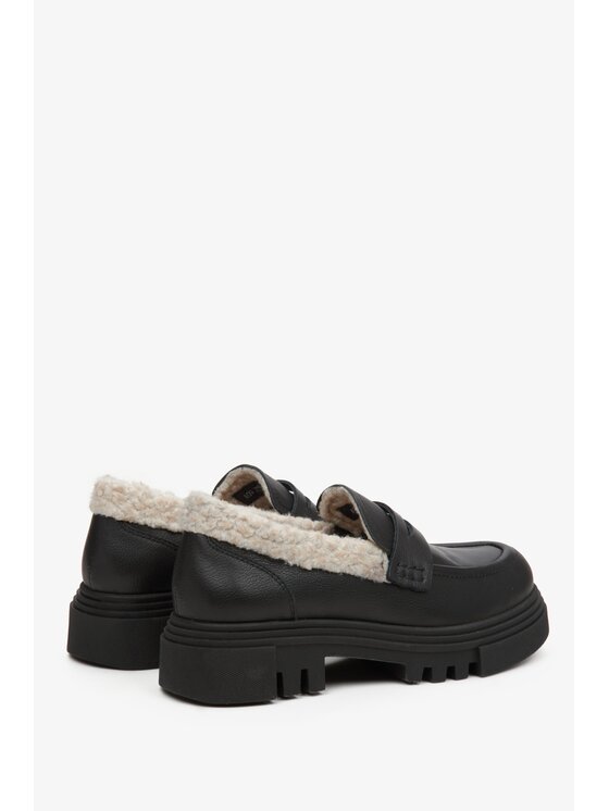 Estro Estro Mokasíny ER00113682 Černá