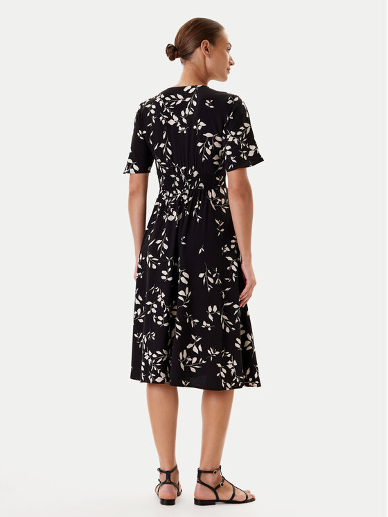 Tatuum Tatuum Rochie de zi Naela 1 T2504.212 Negru Regular Fit