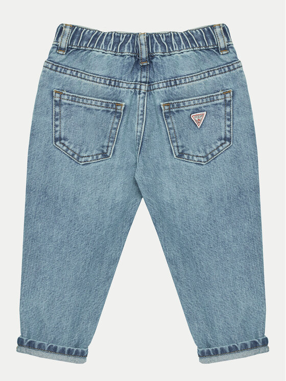 Guess Guess Jeans hlače N5RA03 D45E0 Modra Regular Fit