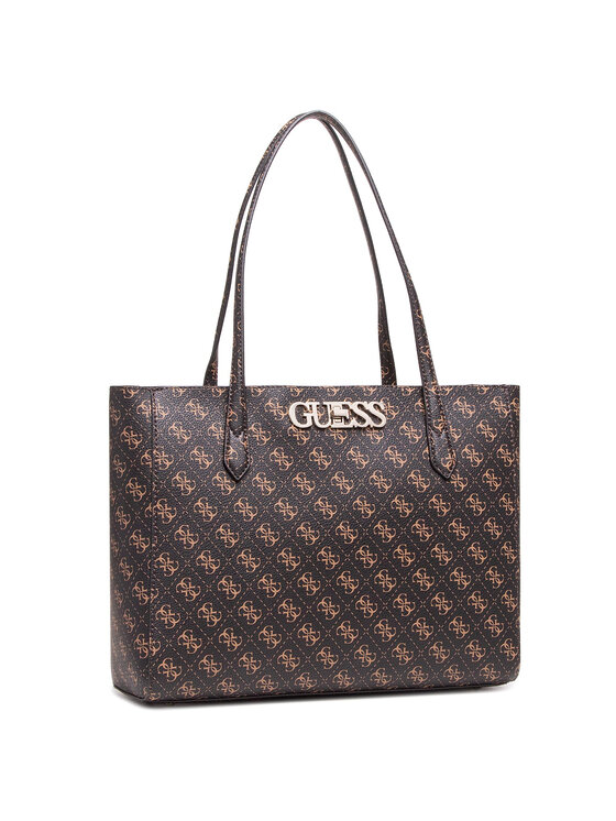 Guess Guess Τσάντα Uptown Chic (QL) HWQL73 01250 Καφέ
