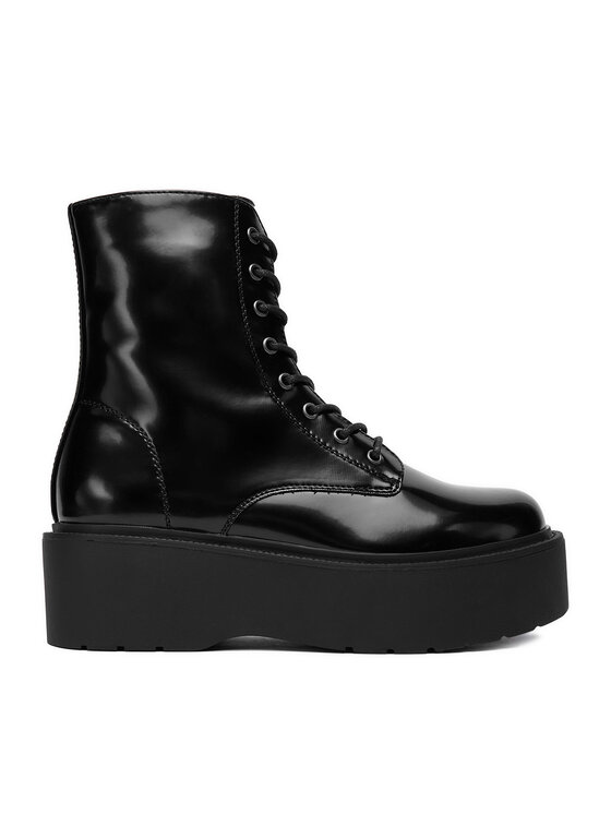 DeeZee DeeZee Schnürschuhe 12663-4 Schwarz