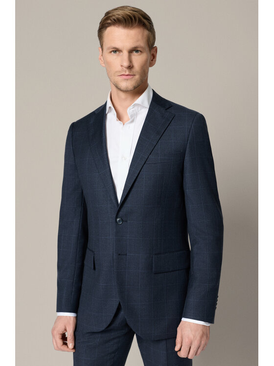 Lancerto Lancerto Garnitur Badalona GA073126000006 Granatowy Slim Fit