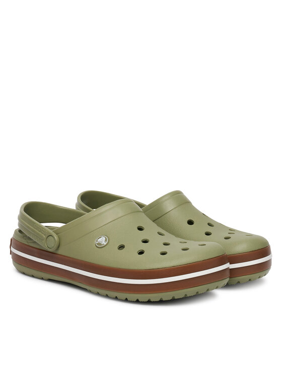 Crocs Crocs Шльопанці Crocband Gum Clog 212756 Зелений