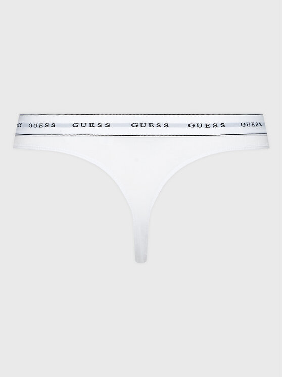 Guess Guess Στρίνγκ Carrie O97E04 KBBU1 Λευκό