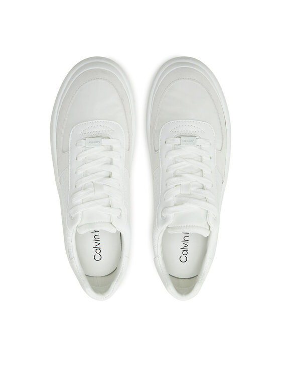 Calvin Klein Calvin Klein Sneakersy Vulc Lace Up - Mono HW0HW02293 Biały