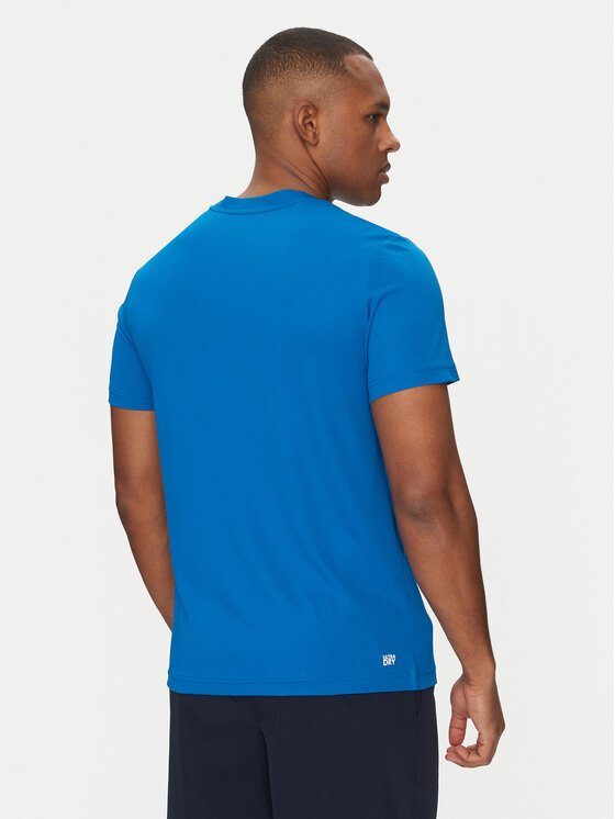 Lacoste Lacoste Tričko TH8986 Modrá Regular Fit