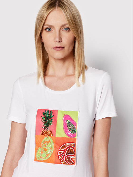 Sportalm Sportalm T-Shirt 9712530901 Weiß Regular Fit