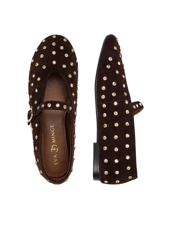 Eva Minge Eva Minge Балетки EO-NALA-249060-51 Коричневий