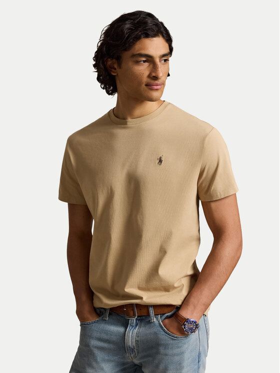 Polo Ralph Lauren Polo Ralph Lauren T-Shirt 710671438527 Hellbraun Regular Fit