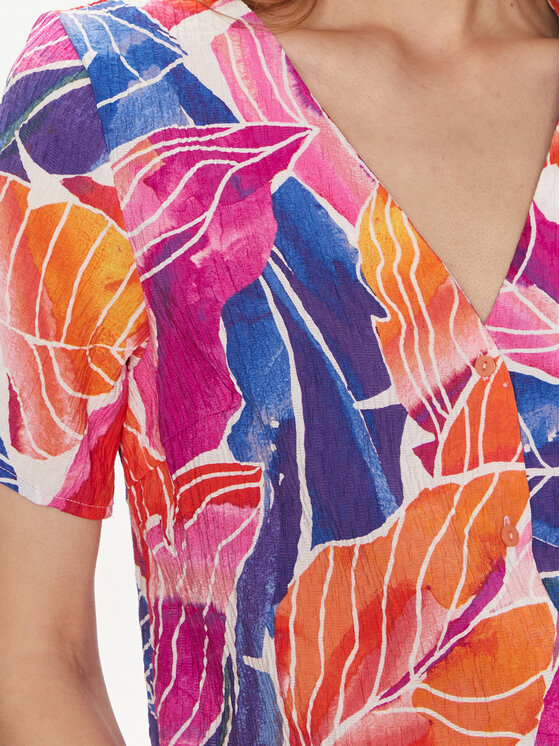 Vila Vila Blusa Limia 14095812 Multicolore Regular Fit