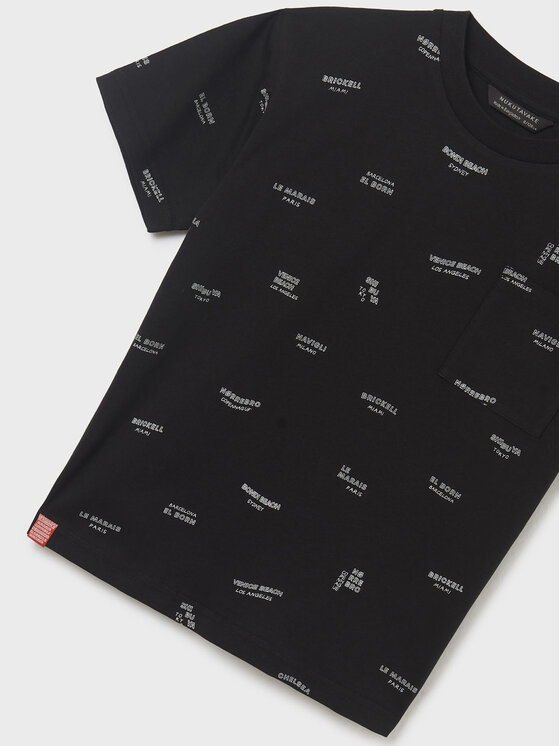 Mayoral Mayoral T-Shirt 6085 Μαύρο