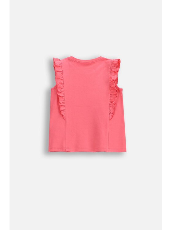 Coccodrillo Coccodrillo T-Shirt WC6143204TGN-007 Różowy Regular Fit