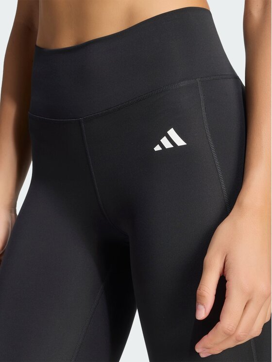 adidas adidas Legginsy Optime Czarny Fitted Fit