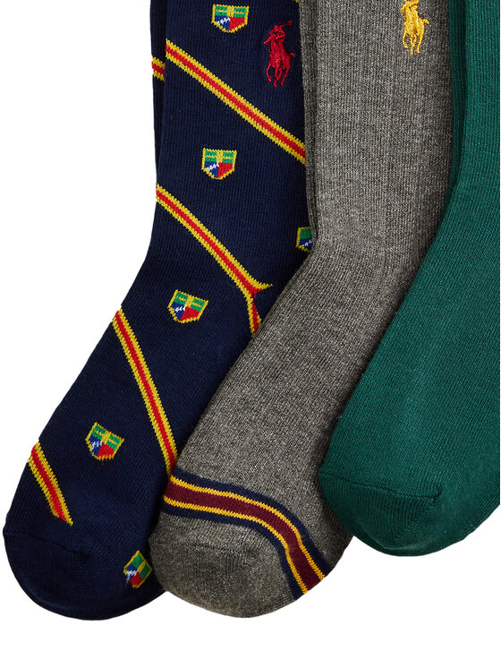Polo Ralph Lauren Polo Ralph Lauren 3er-Set hohe Kindersocken 443P03160001 Bunt