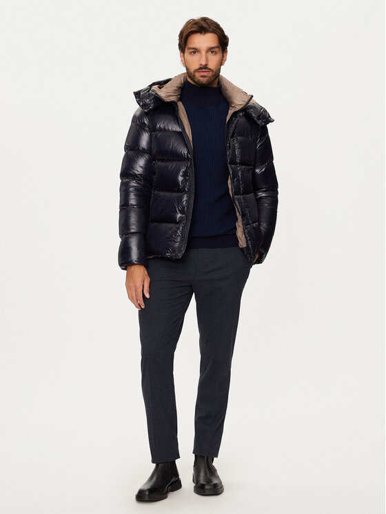 Hetregó Hetregó Kurtka puchowa Felix 8N563 Granatowy Regular Fit