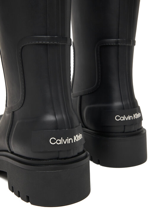 Calvin Klein Jeans Calvin Klein Jeans Holínky Mid Rainboot YW0YW02004 Černá