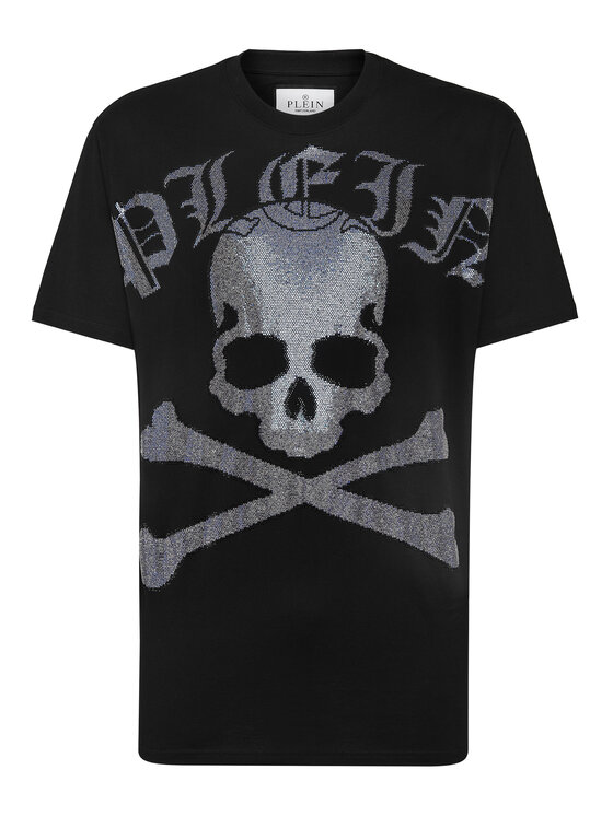 PHILIPP PLEIN PHILIPP PLEIN T-Shirt 3949 Czarny Regular Fit