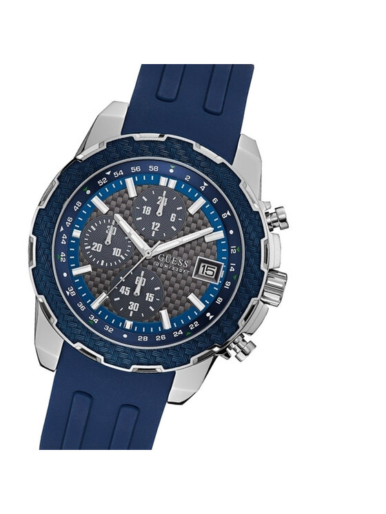 Guess Guess Zegarek W1047G2 Niebieski