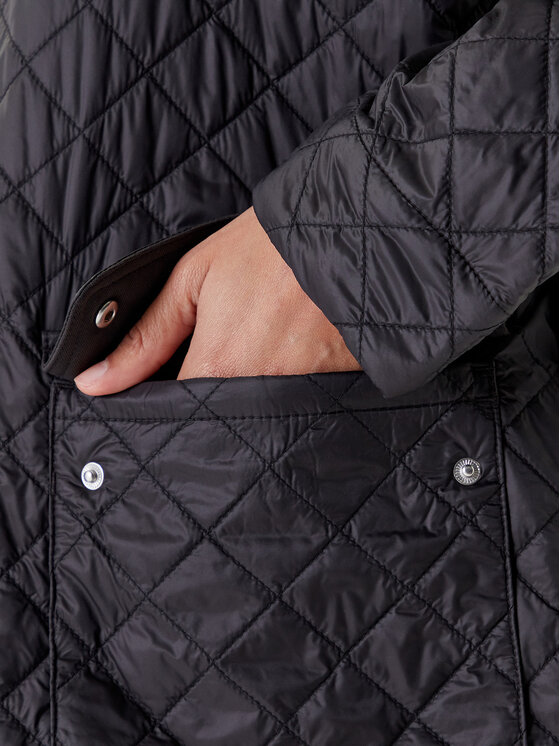 Tommy Hilfiger Tommy Hilfiger Átmeneti kabát WW0WW46448 Fekete Regular Fit