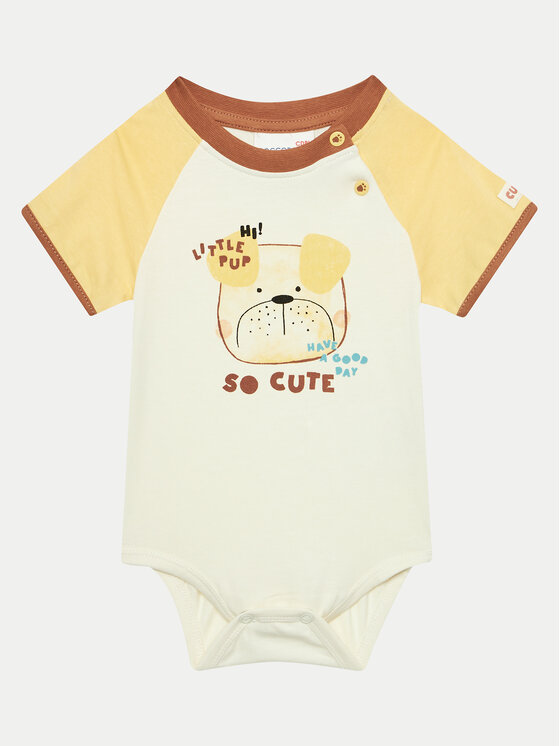 Coccodrillo Coccodrillo Dječje body WC4112201HBN Bež