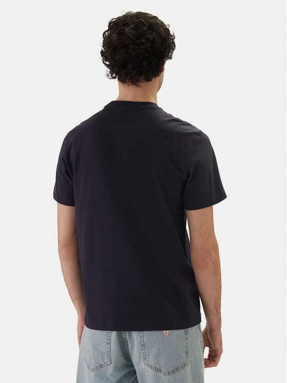 Guess Guess T-Shirt M6GI17 K3038 Tmavomodrá Regular Fit