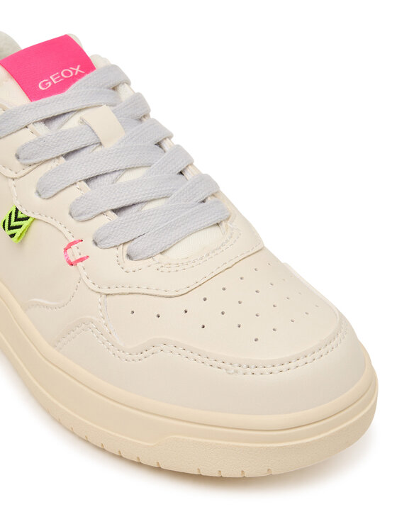 Geox Geox Sneakers J Lestrella Girl J56NLC 000BC C1M1W S Écru