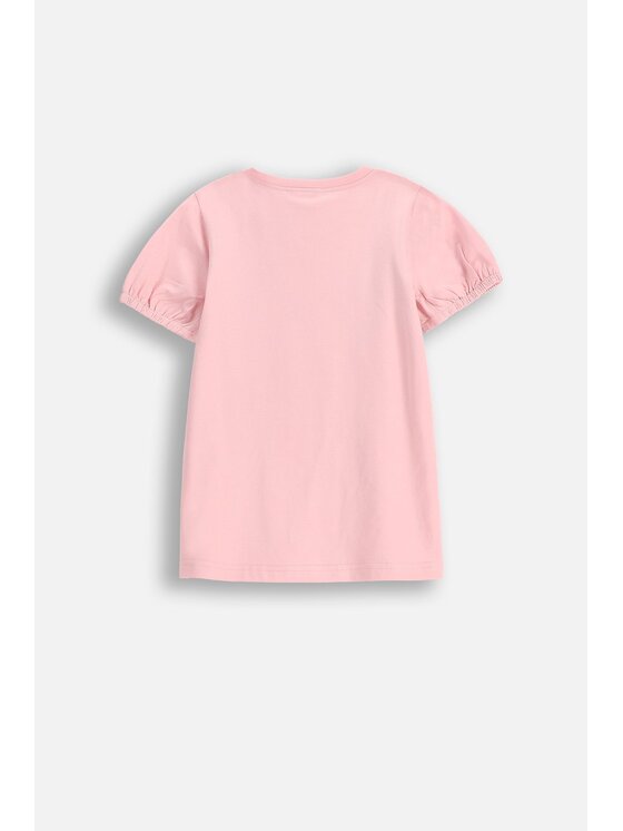 Coccodrillo Coccodrillo T-Shirt WC5143202NGK-033 Różowy Regular Fit