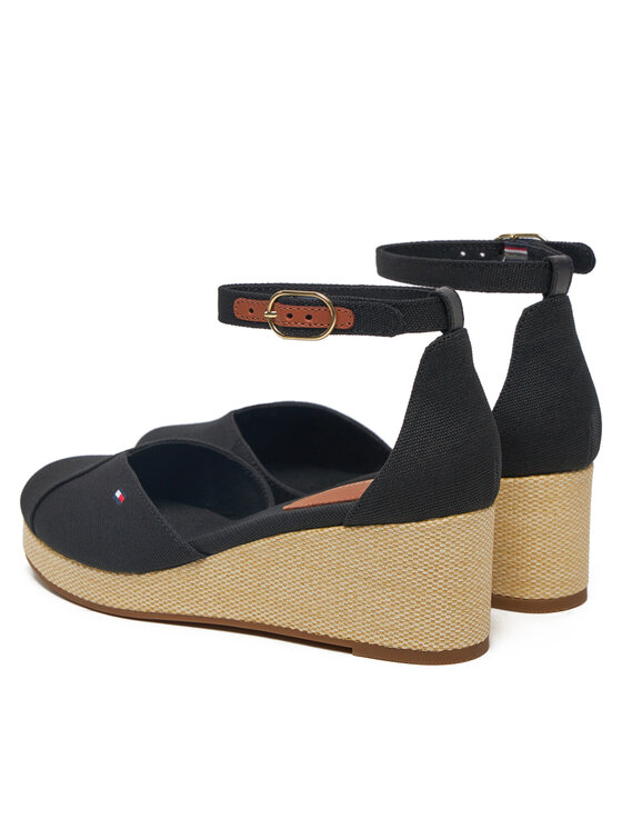 Tommy Hilfiger Tommy Hilfiger Espadrilky FW0FW08657 Černá