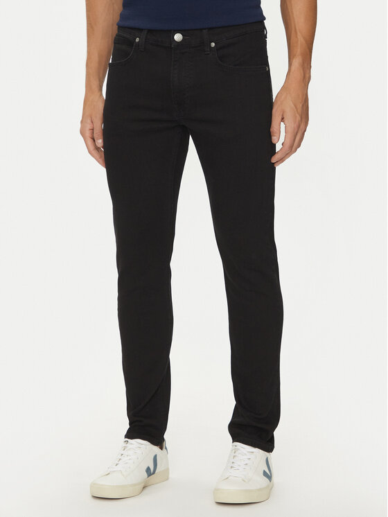 Lee Džínsy Luke 112119043 Čierna Slim Fit
