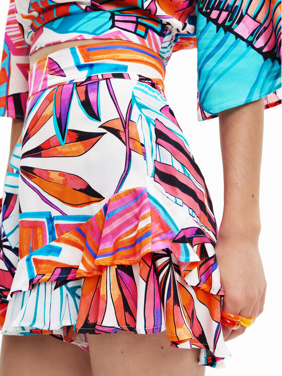 Desigual Desigual Σορτς υφασμάτινο 23SWMW10 Έγχρωμο Regular Fit
