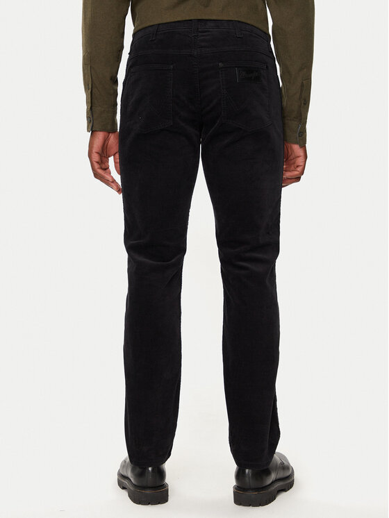 Wrangler Wrangler Дънки Greensboro 112357406 Черен Straight Fit