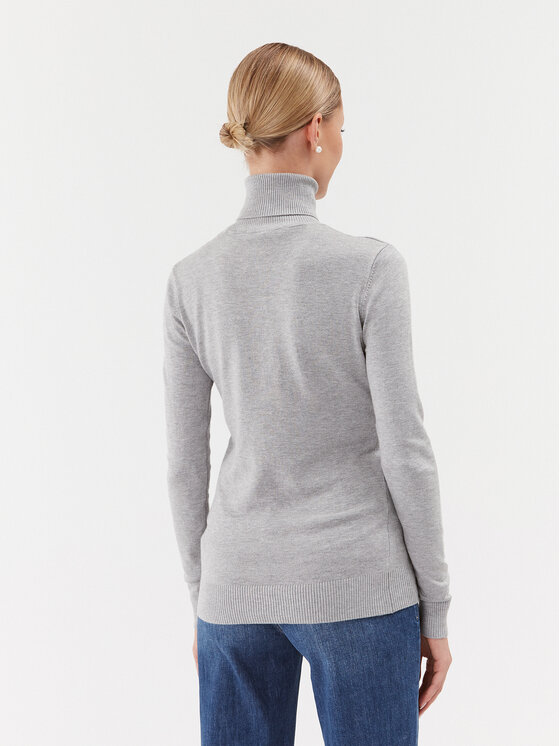 Guess Guess Rollkragenpullover W3BR23 Z2NQ2 Grau Regular Fit