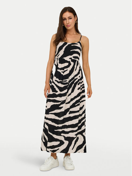 ONLY ONLY Nyári ruha Nova 15347730 Fekete Regular Fit
