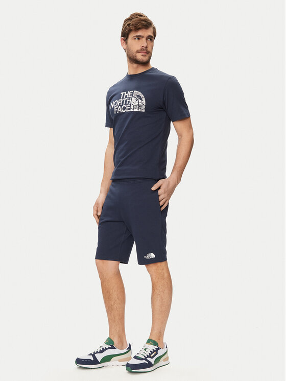 The North Face The North Face Sportske kratke hlače Standard NF0A3S4E Tamnoplava Regular Fit