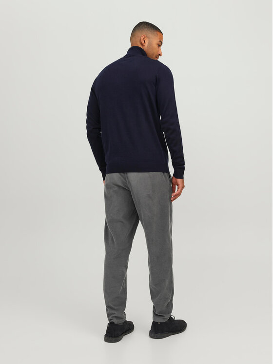 Jack&Jones Jack&Jones Medžiaginės kelnės 12237547 Pilka Tapered Fit