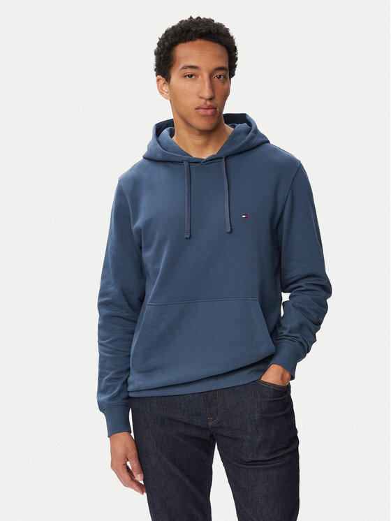 Tommy Hilfiger Hanorac Essential Terry MW0MW37235 Albastru Regular Fit