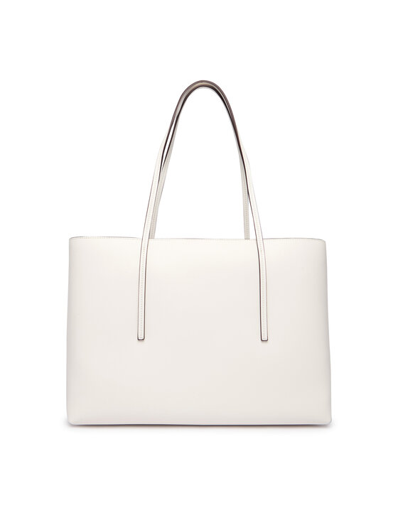 Calvin Klein Calvin Klein Kabelka Foil Logo Tote W/Pouch LV04F3274G Bílá