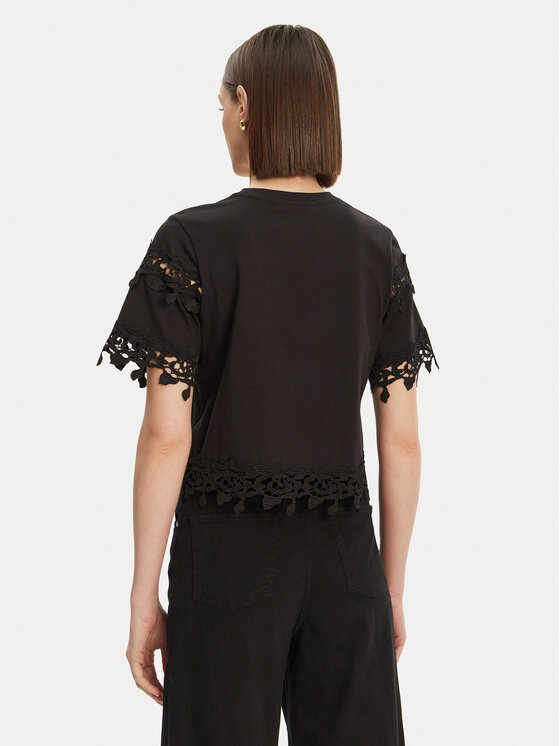Morgan Morgan Bluse 251-DFUTUR Schwarz Regular Fit