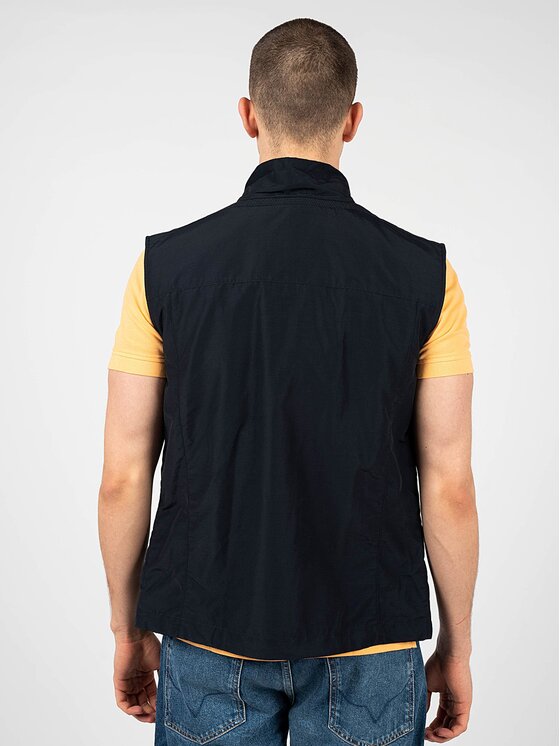 Geox Geox Kamizelka M2520E T2473 Granatowy Regular Fit