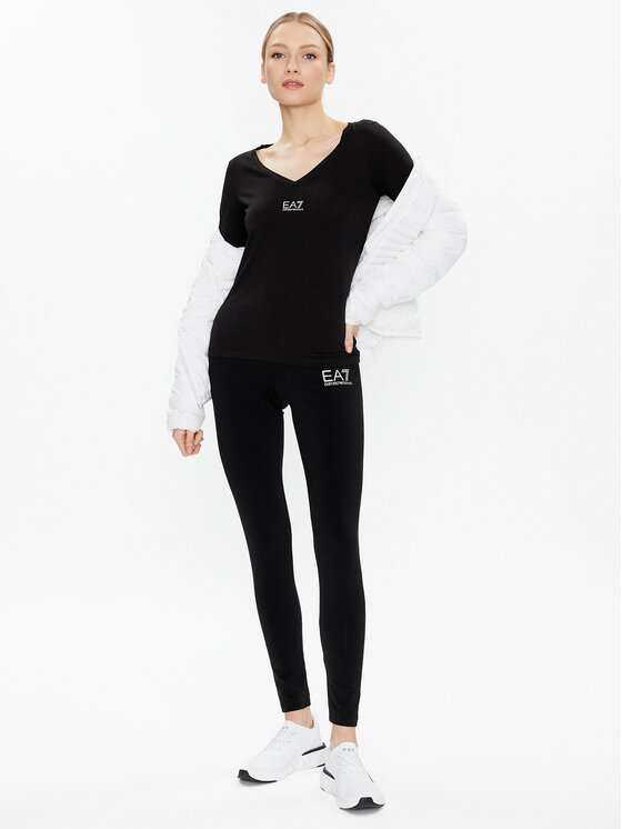EA7 Emporio Armani EA7 Emporio Armani Bluza 8NTT52 TJFKZ 0200 Črna Regular Fit