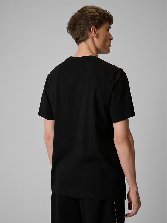 4F 4F T-Shirt TREKKING Czarny Regular Fit