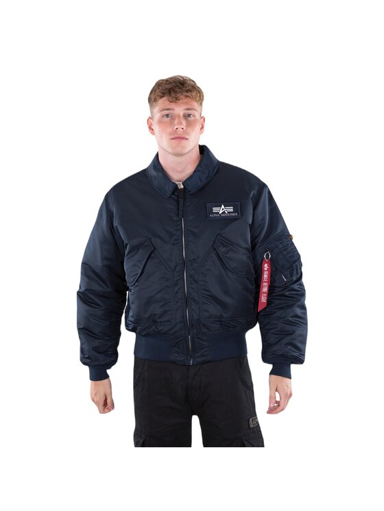 Alpha Industries Alpha Industries Bundy bomber AI.100102-07-XL Tmavomodrá Core Fit