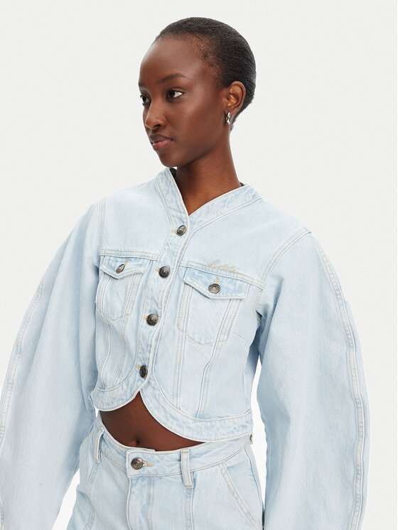 ROTATE ROTATE Giacca di jeans 1138261468 Blu Relaxed Fit