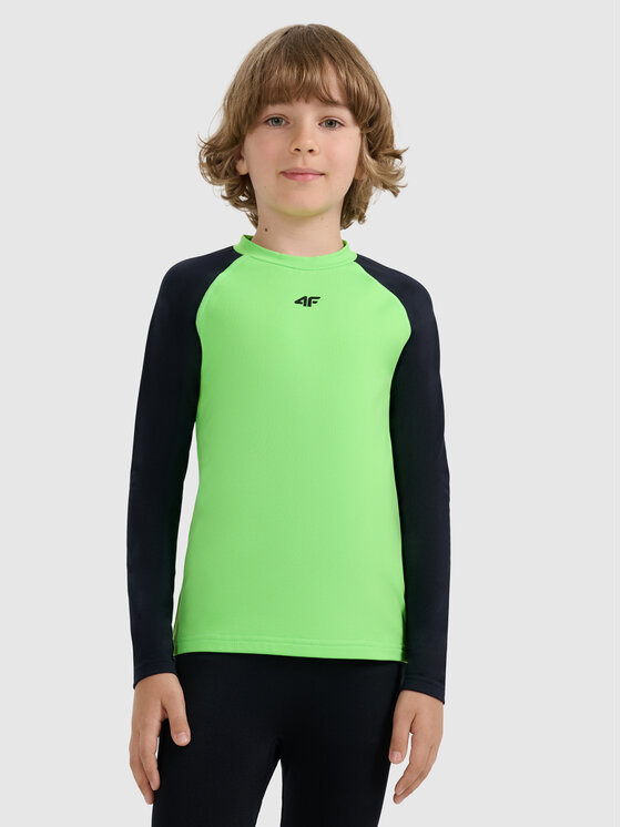 4F 4F Bielizna termoaktywna górna SKI UNDERWEAR Zielony