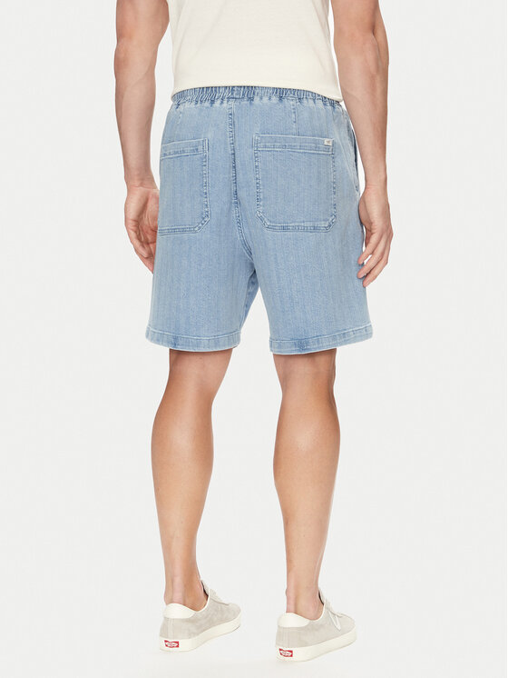 Mustang Mustang Jeansshorts Prague 1016652 Blau Loose Fit