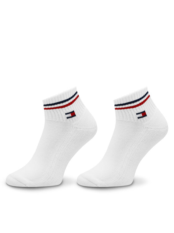 Tommy Hilfiger Tommy Hilfiger Krátke ponožky 701228177 Biela