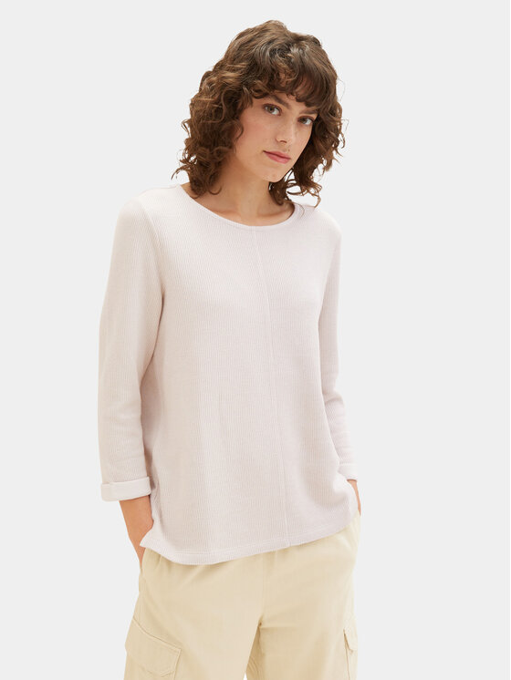 Tom Tailor Tom Tailor Megztinis 1032696 Smėlio Regular Fit