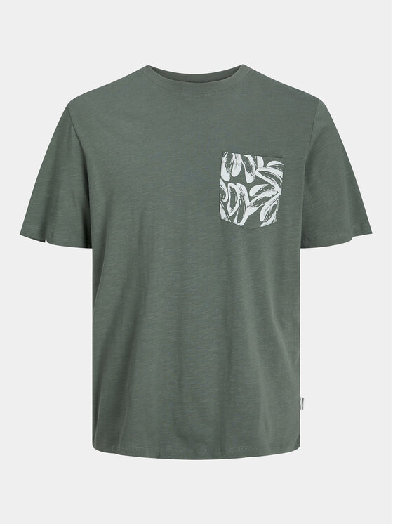Jack&Jones Jack&Jones Tricou Lafayette 12250435 Verde Standard Fit