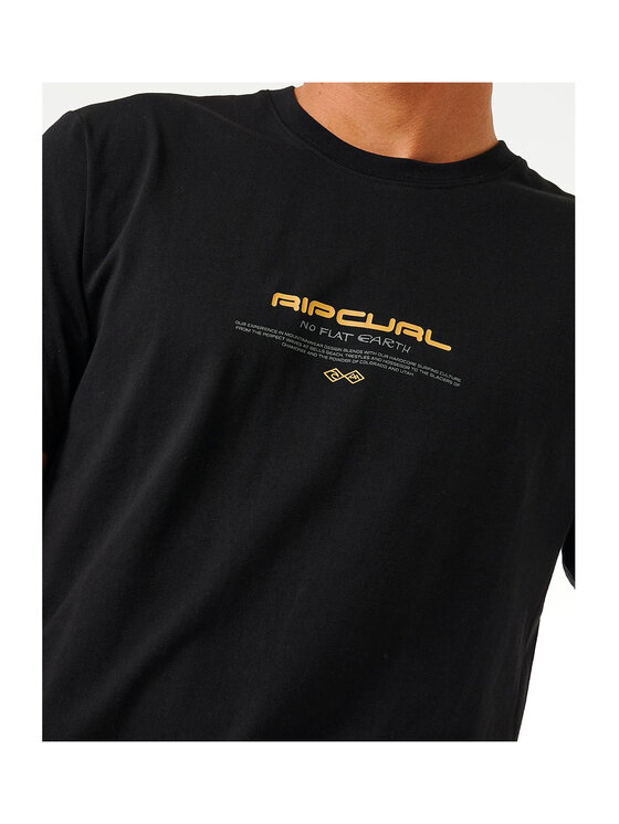 Rip Curl Rip Curl T-Shirt Vaporcool Culture Tee Czarny Loose Fit