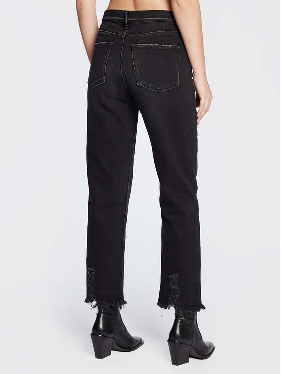 IRO IRO Blugi Redon AR607 Negru Straight Fit